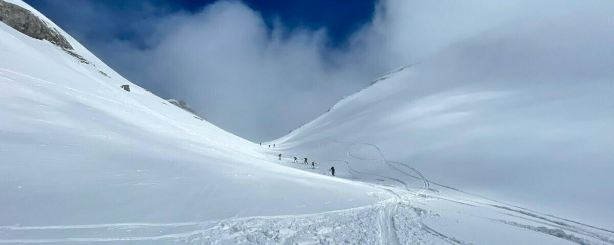 MONTEE A LA TETE PELOUSE PAR LA COMBE SUD OUEST