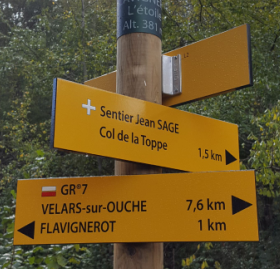 Le balisage des sentiers CAF Le balisage des sentiers CAF