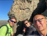 La cordée : Elodie, Charly et Alain La cordée : Elodie, Charly et Alain